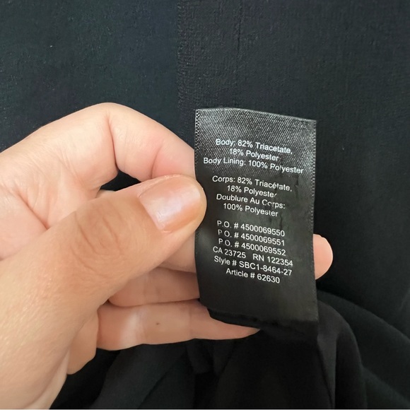 Aritzia Babaton Patricio Black Dress - Picture 4 of 6